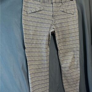GAP Gray Patterned Women's Pants